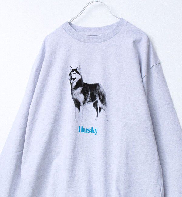 GLOSTER「【新デザイン】【DOG&CAT】NEW犬猫ロンT」|Tシャツ・カットソー|
