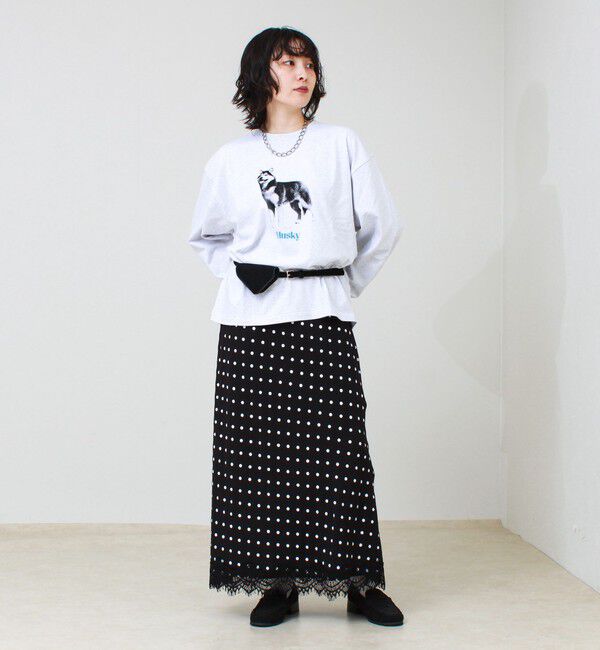 GLOSTER「【新デザイン】【DOG&CAT】NEW犬猫ロンT」|Tシャツ・カットソー|