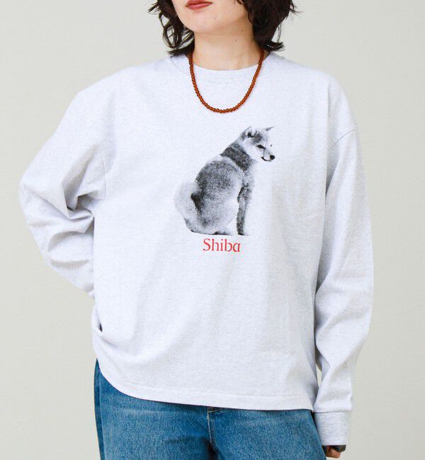 GLOSTER「【新デザイン】【DOG&CAT】NEW犬猫ロンT」|Tシャツ・カットソー|