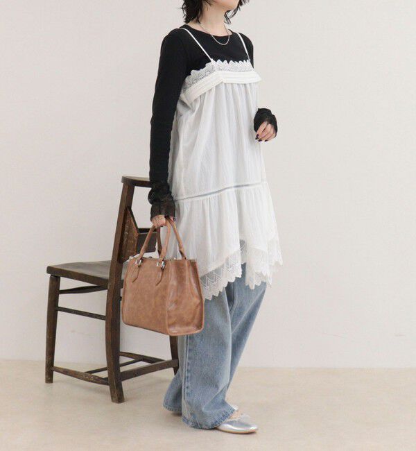 fredy emue「レイヤードスリーブロンTシャツ」|Tシャツ・カットソー|