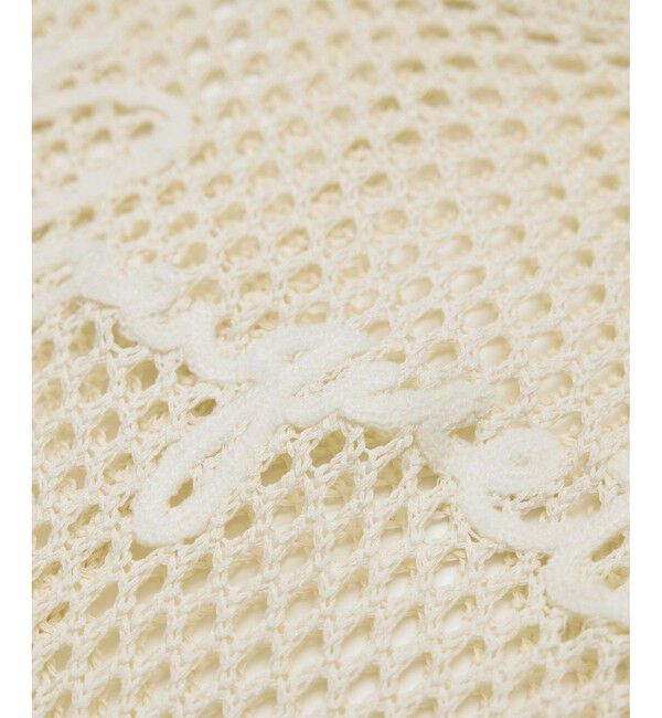Rope&rsquo;Picnic「コード刺繍入りメッシュサマーニット」|ニット・セーター|