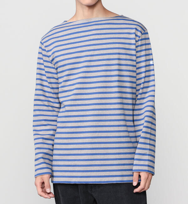 ORCIVAL「ORCIVAL | コットンロード ボートネック フレンチバスクTシャツ MEN」|Tシャツ・カットソー|
