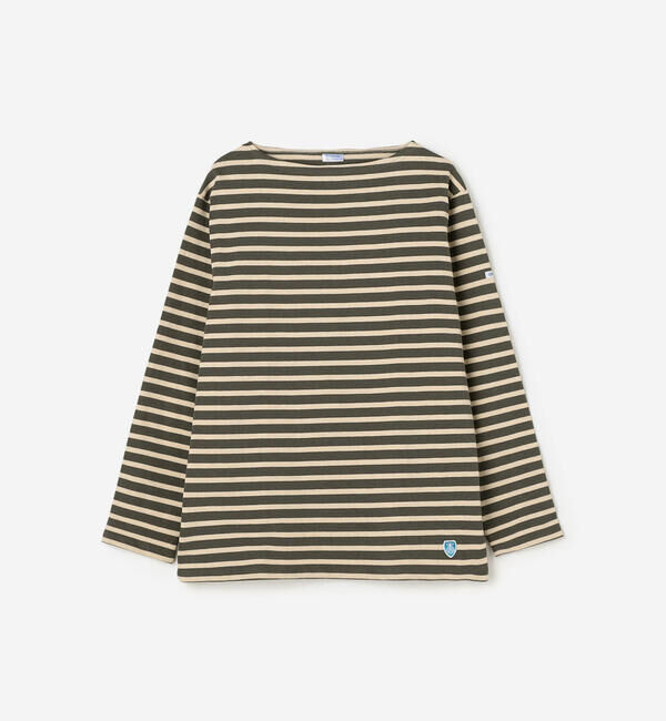 ORCIVAL「ORCIVAL | コットンロード ボートネック フレンチバスクTシャツ MEN」|Tシャツ・カットソー|