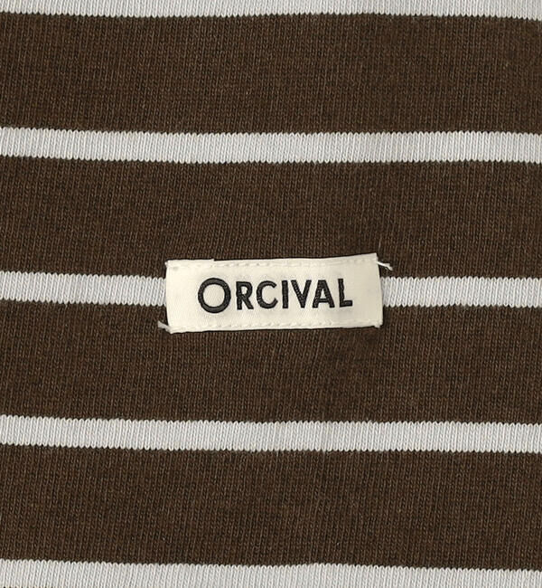 ORCIVAL「ORCIVAL | コットン天竺 ボートネック長袖カットソー WOMEN」|Tシャツ・カットソー|