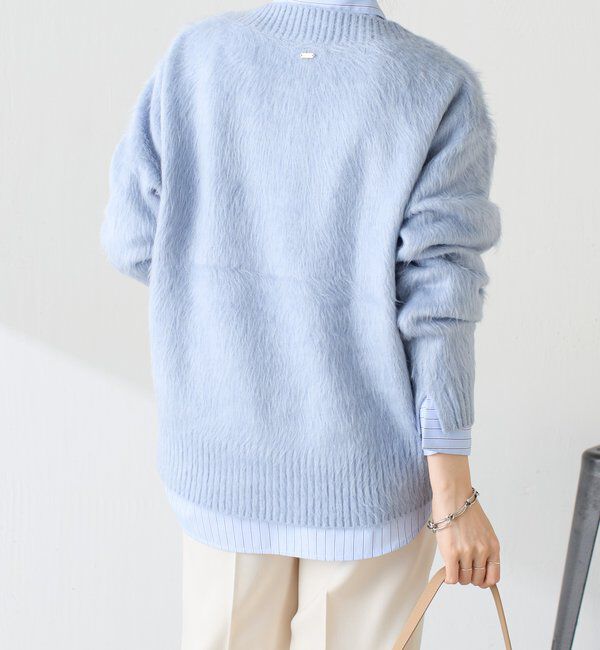  「【EC限定カラーあり/軽量/お尻周りカバー◎】エアリージップニット」|ニット・セーター|