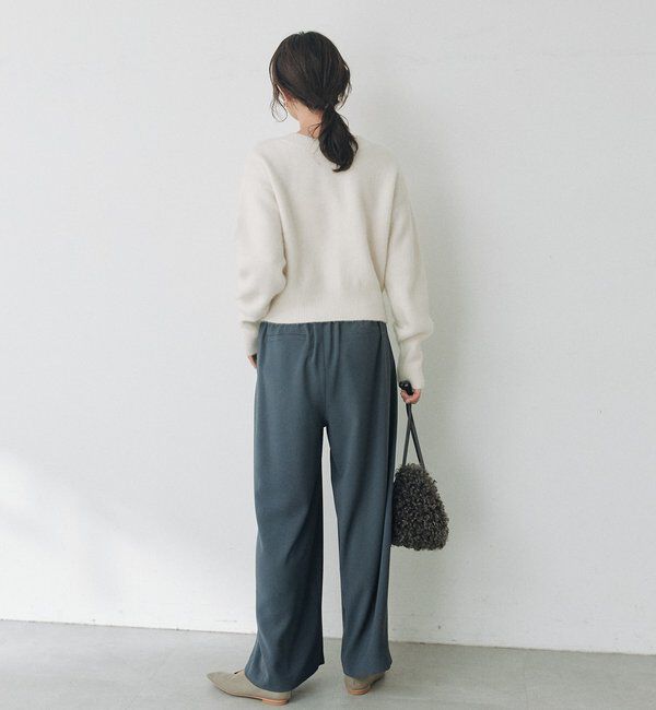  「ヘアリーヤーン2wayカーディガン」|カーディガン|