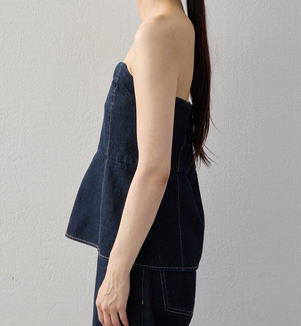  「【2026AW Debut】【UNFORM】デニムビスチェ」|シャツ・ブラウス|