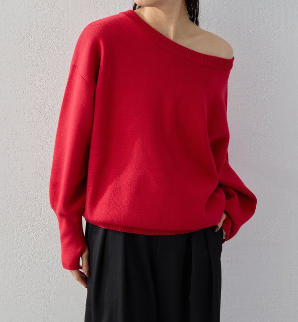  「【2026AW Debut】【UNFORM】スウェットライクニット」|ニット・セーター|