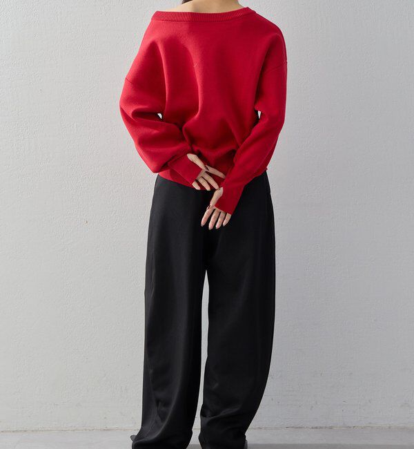  「【2026AW Debut】【UNFORM】スウェットライクニット」|ニット・セーター|