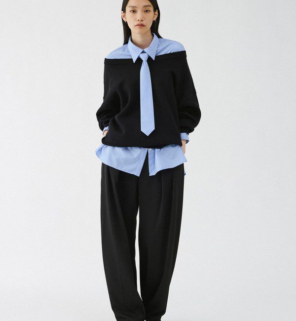  「【2026AW Debut】【UNFORM】スウェットライクニット」|ニット・セーター|