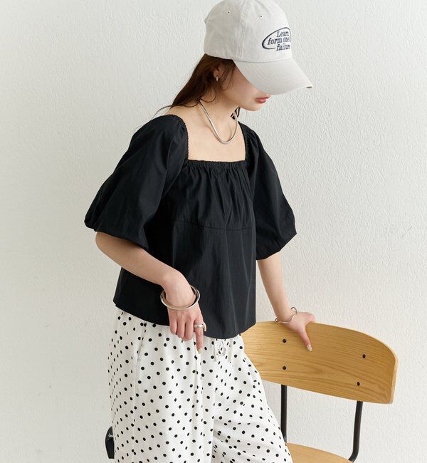  「オフショル袖バルーンブラウス」|シャツ・ブラウス|