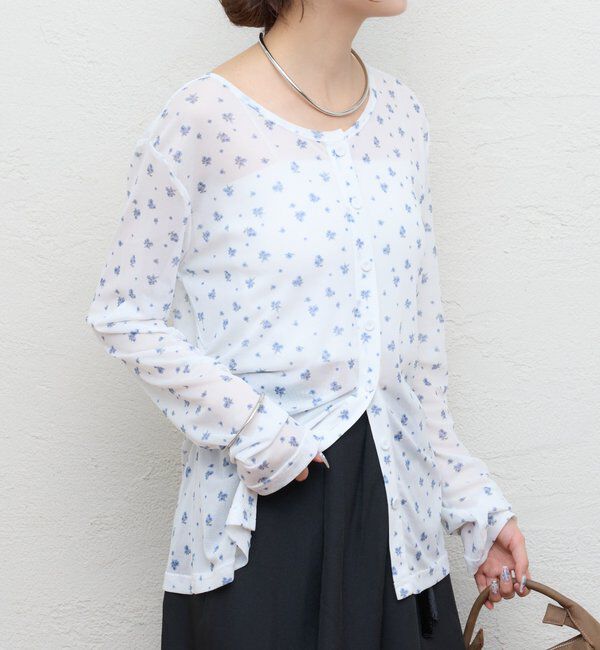  「フラワーチュール2WAYロンT」|Tシャツ・カットソー|