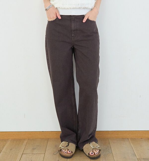 Rouge vif「【追加】【新色登場】【upper hights/アッパーハイツ】THE NICE」|デニム|ダークブラウン