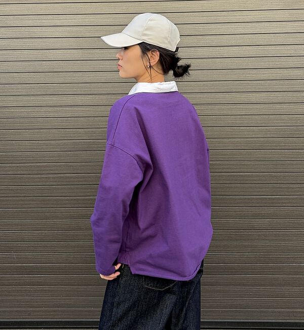 Rouge vif「【MICA＆DEAL / マイカ＆ディール】ラガーシャツ / ロングスリーブTシ」|Tシャツ・カットソー|