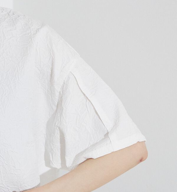 NOMINE「シワ加工 リンクル Tシャツ」|Tシャツ・カットソー|