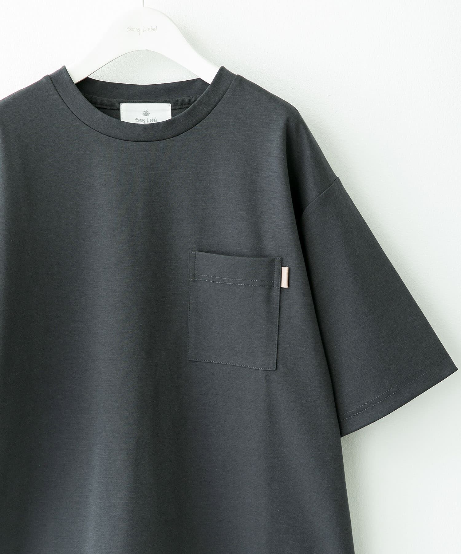 Sonny Label 「ポンチポケット付ショートスリーブTシャツ」|Tシャツ・カットソー|チャコールグレー