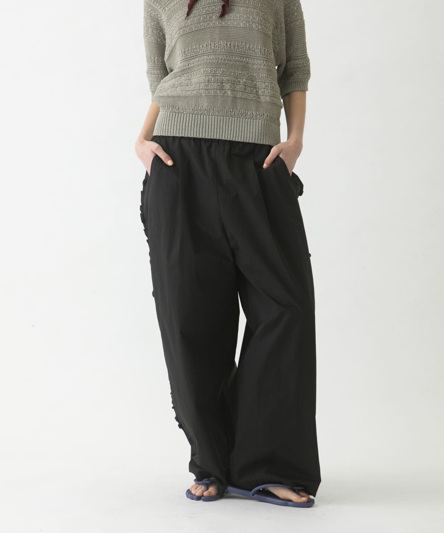 LAATO「side frill pants」|その他|