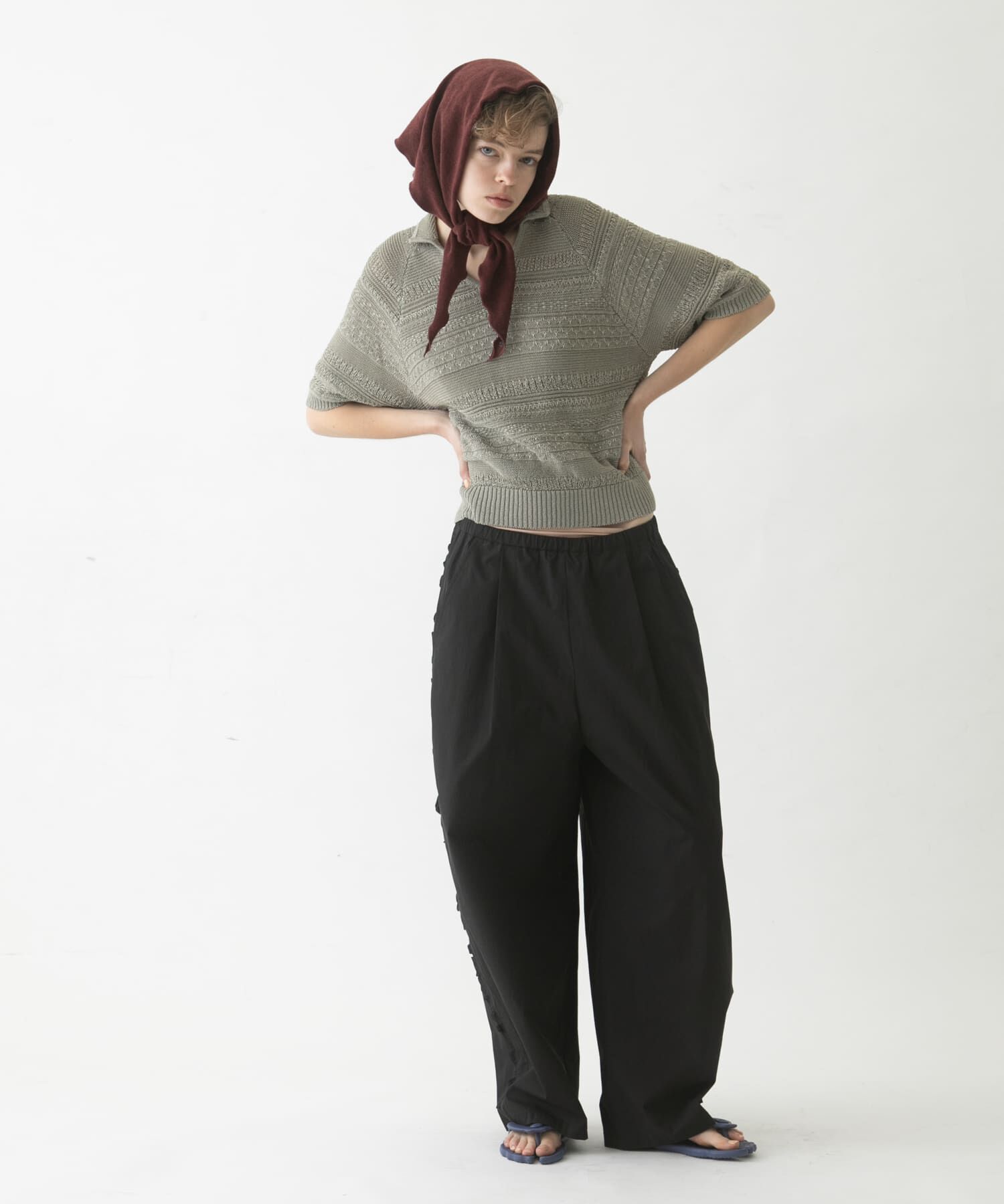 LAATO「side frill pants」|その他|