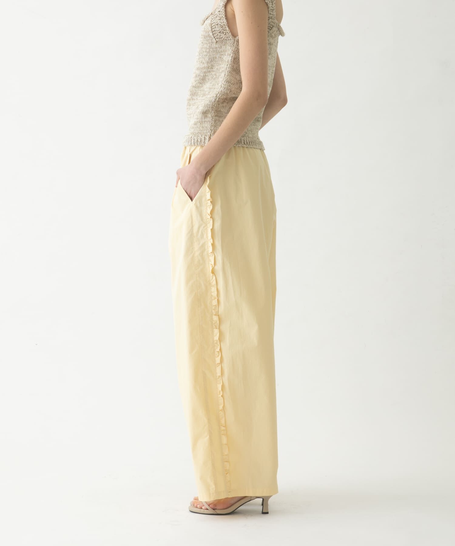 LAATO「side frill pants」|その他|