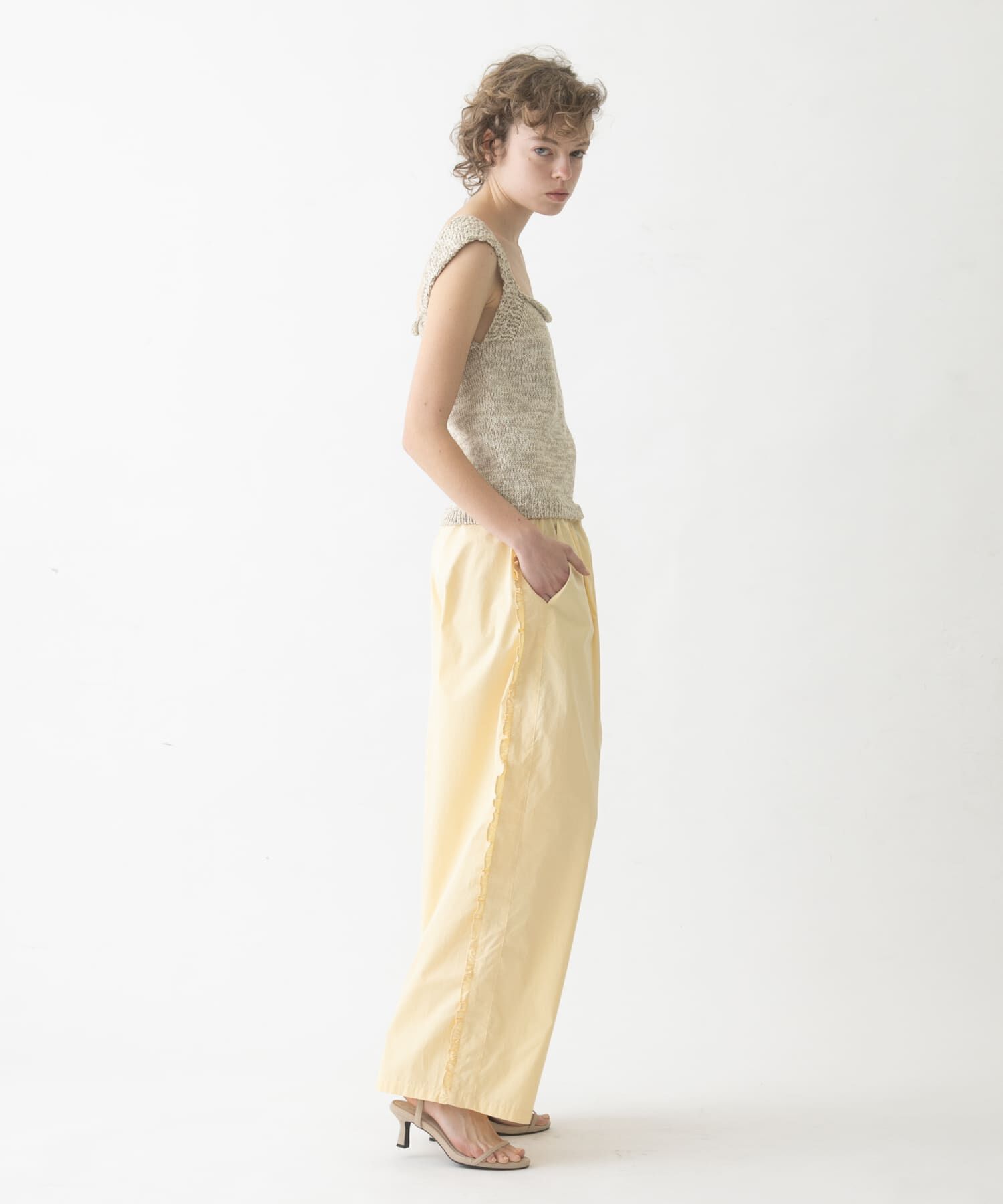 LAATO「side frill pants」|その他|
