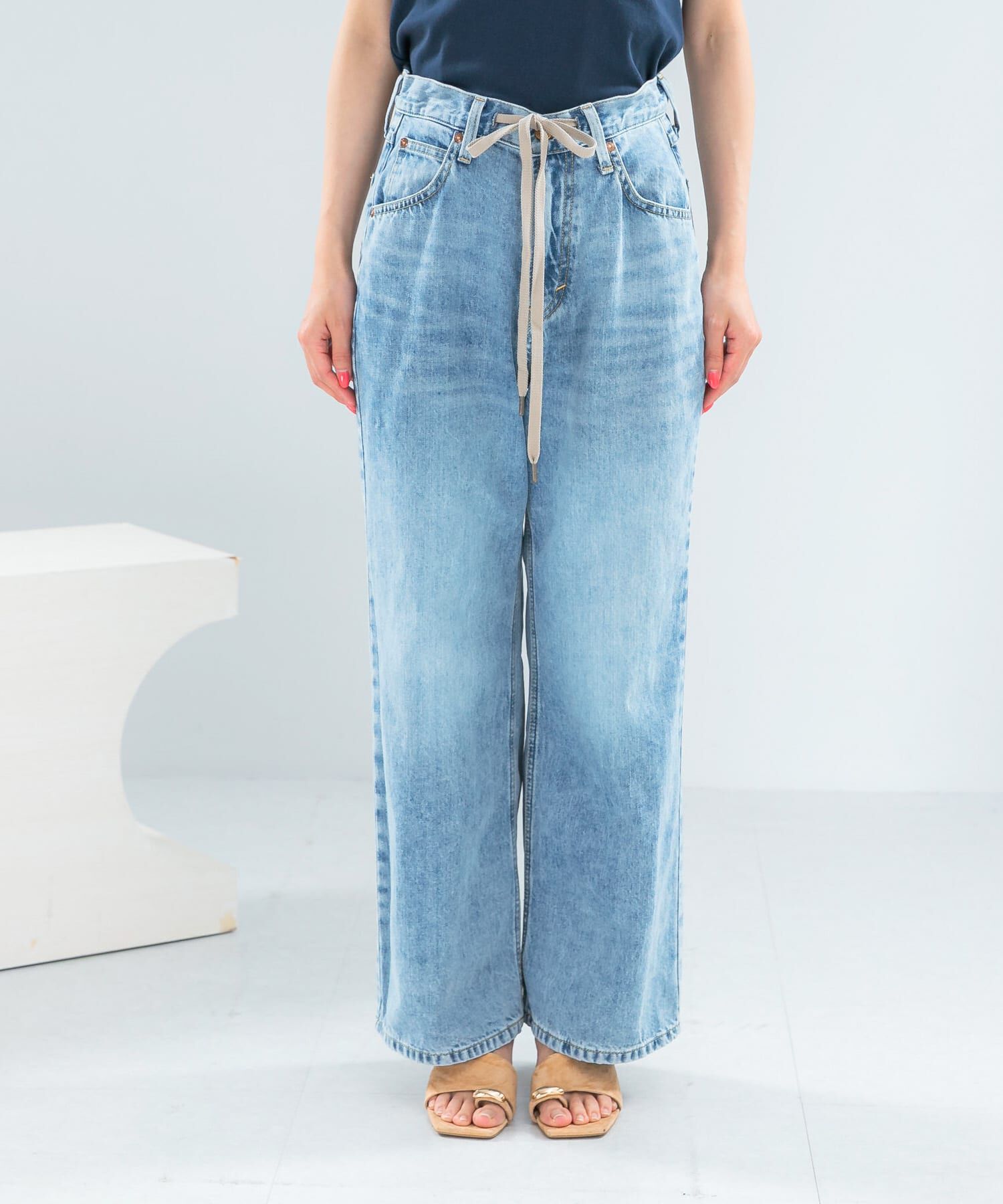 URBAN RESEARCH ROSSO「『別注』Lee&times;ROSSO　STRING DENIM PANTS」|デニム|
