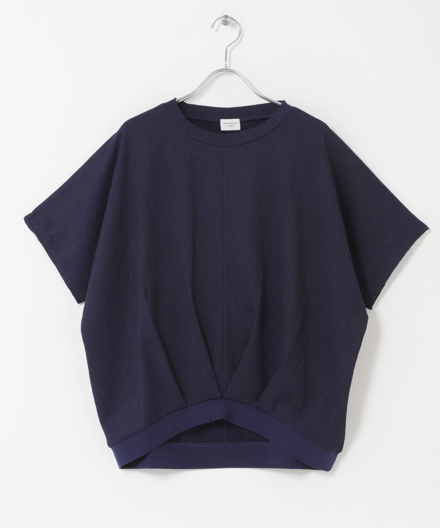 URBAN RESEARCH DOORS「フロントタック楊柳プルオーバー」|Tシャツ・カットソー|