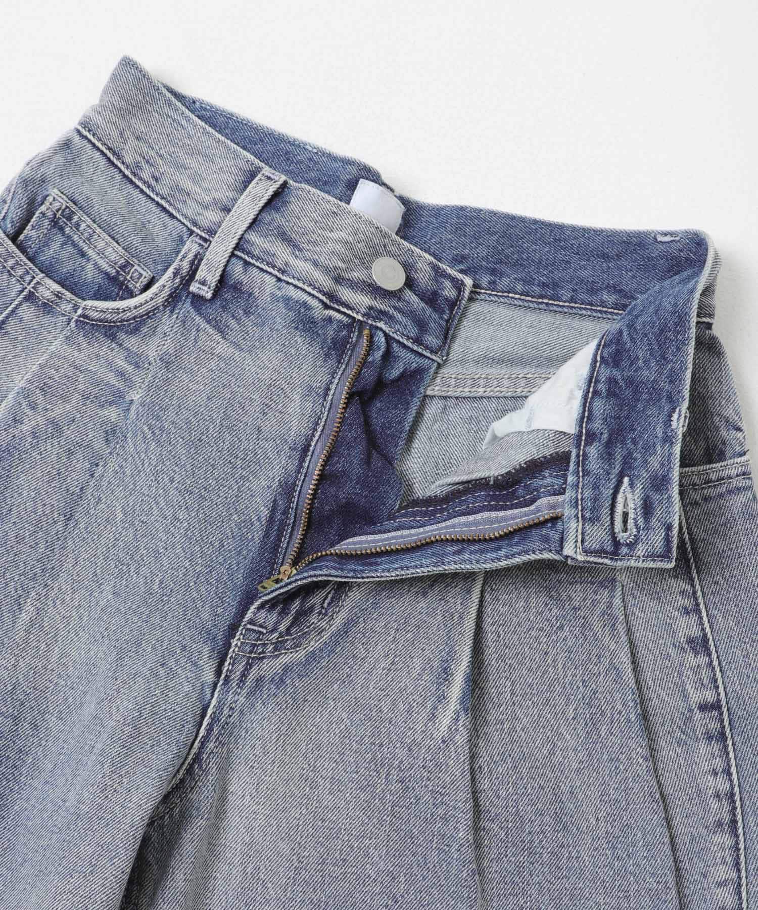 URBAN RESEARCH ROSSO「ELENDEEK　PANEL TUK DENIM WIDE PANTS」|その他|
