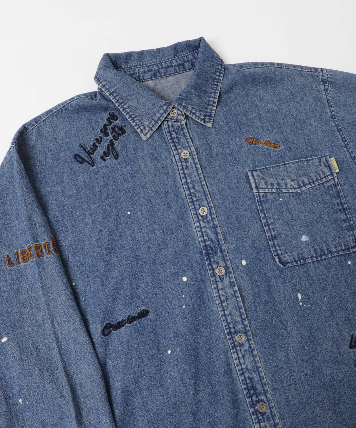 URBAN RESEARCH「『別注』PICCADILLY&times;URBAN RESEARCH　刺繍デニムシャツ」|シャツ・ブラウス|