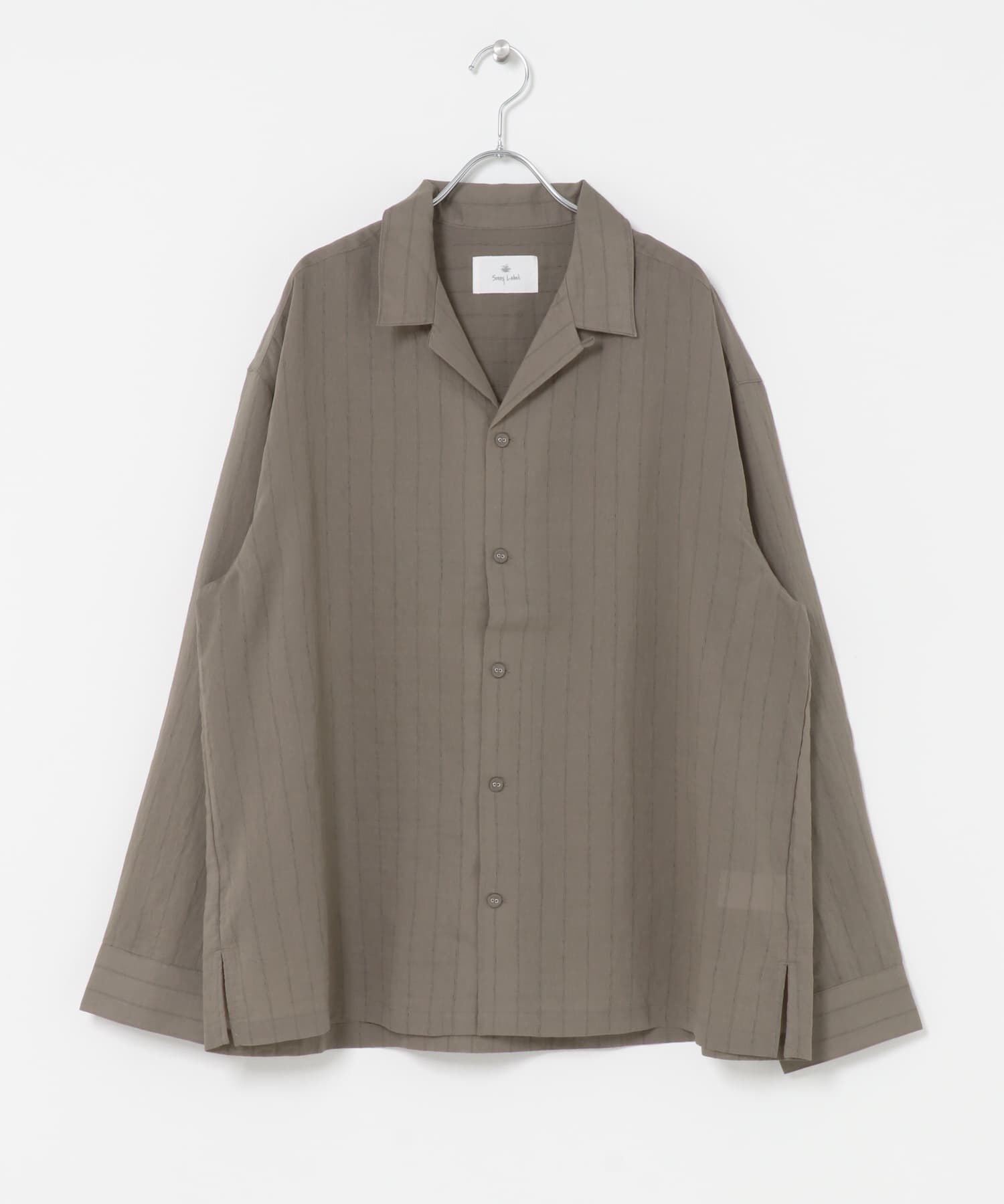 Sonny Label 「レーヨン混ストライプオープンカラーシャツ」|シャツ・ブラウス|