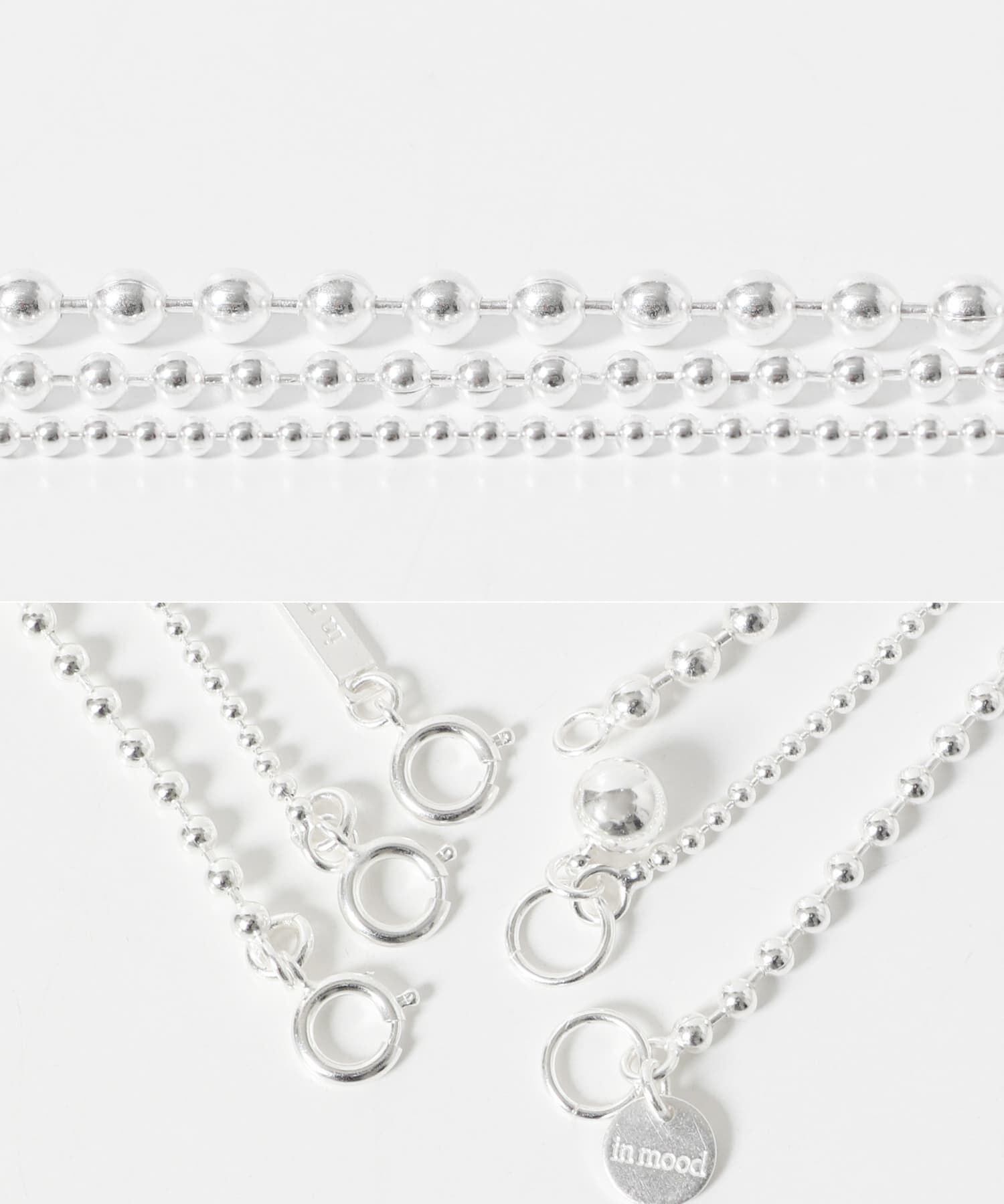 URBAN RESEARCH ROSSO「in mood　MULTI BALL 3P NECKLACE」|ネックレス|