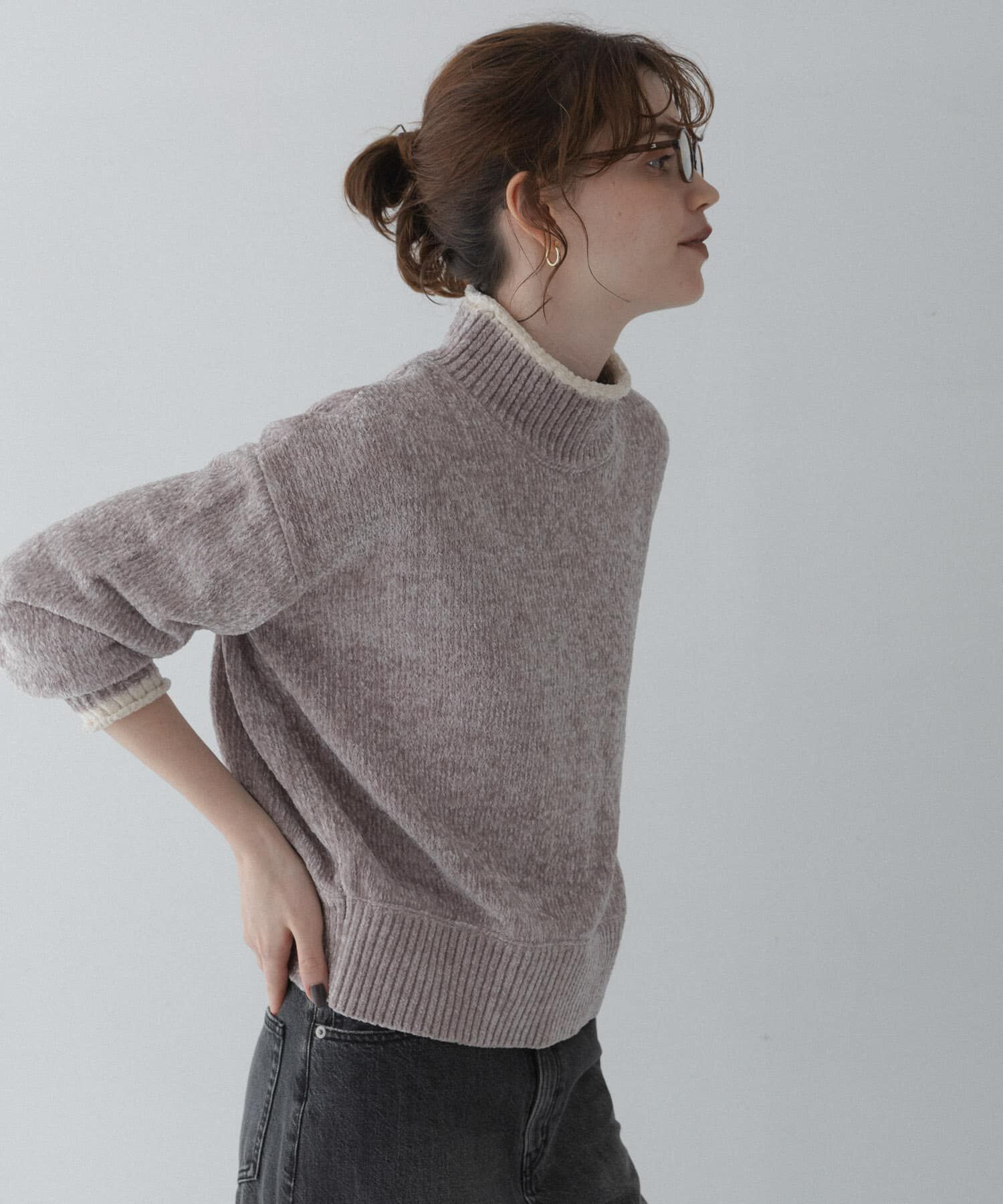 Sonny Label 「モールヤーンハイネックニットプルオーバー」|ニット・セーター|