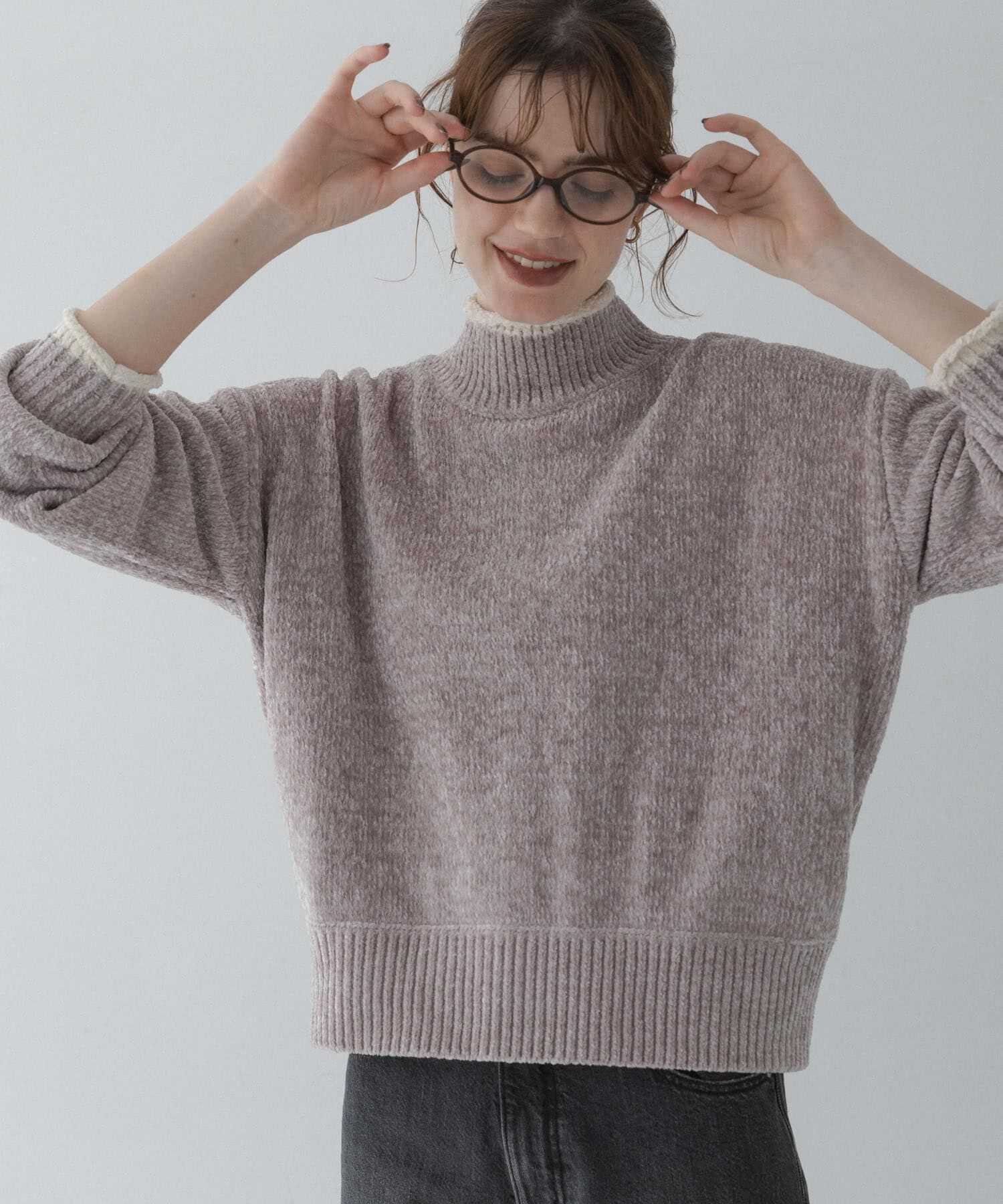 Sonny Label 「モールヤーンハイネックニットプルオーバー」|ニット・セーター|