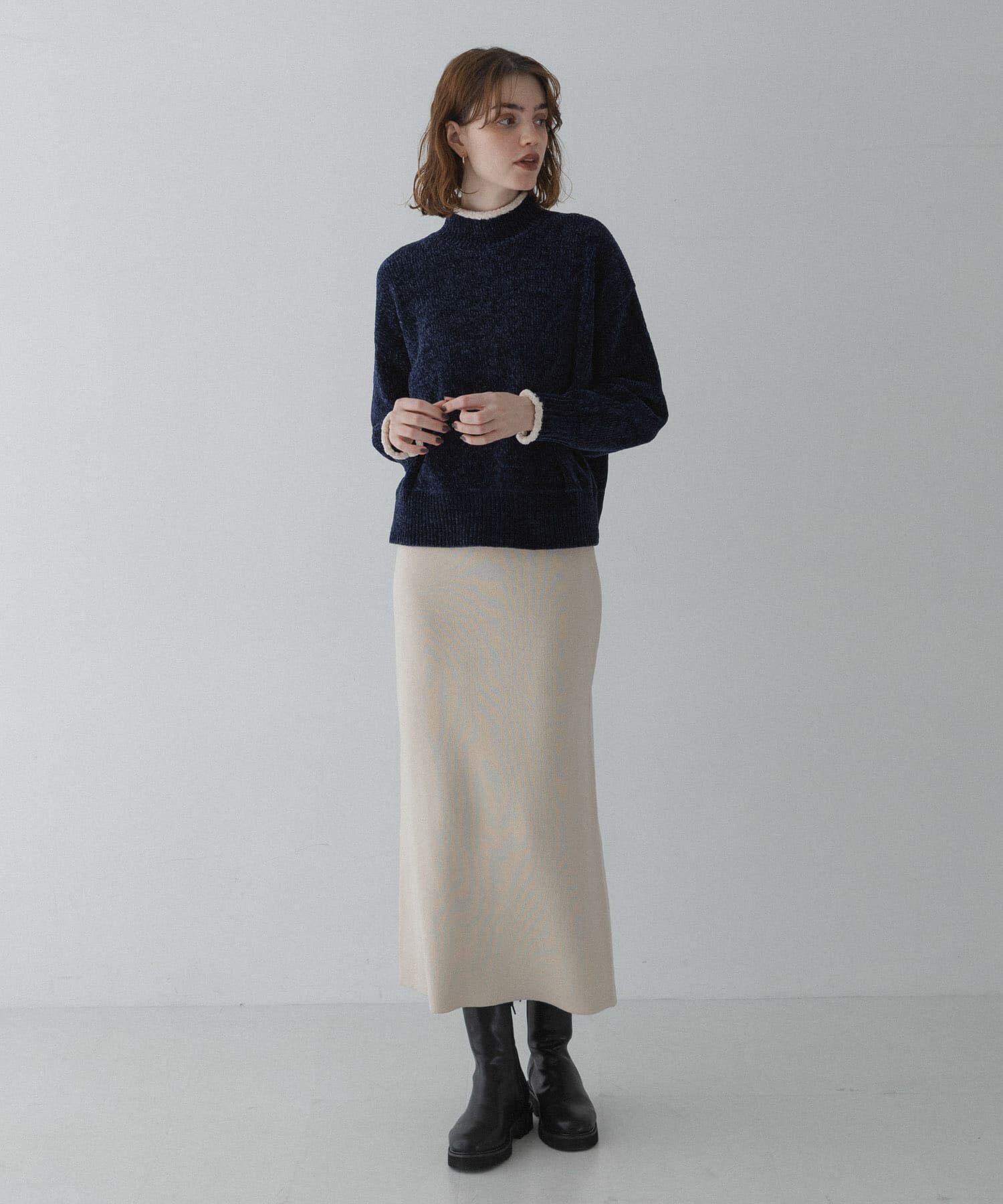 Sonny Label 「モールヤーンハイネックニットプルオーバー」|ニット・セーター|