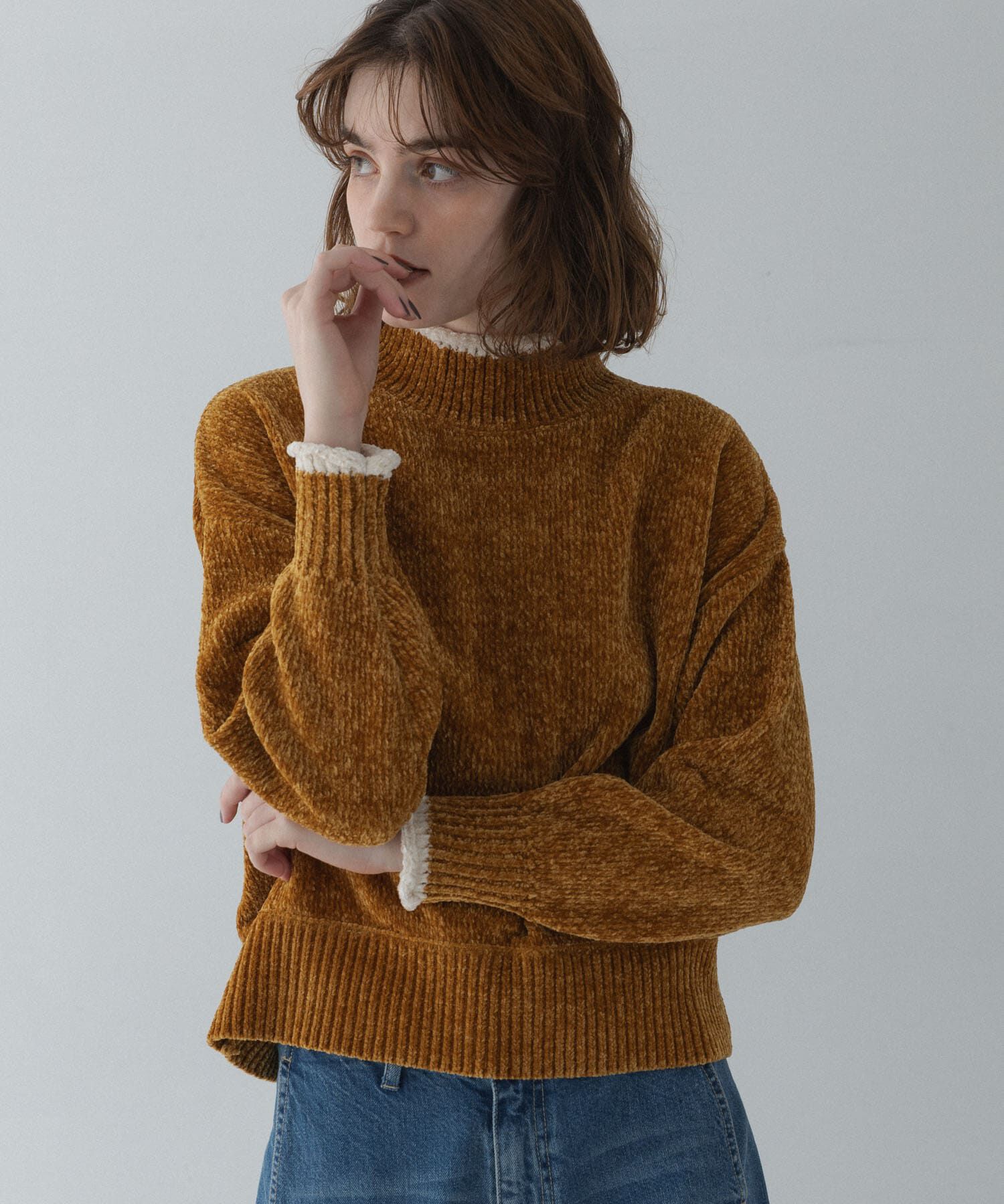 Sonny Label 「モールヤーンハイネックニットプルオーバー」|ニット・セーター|
