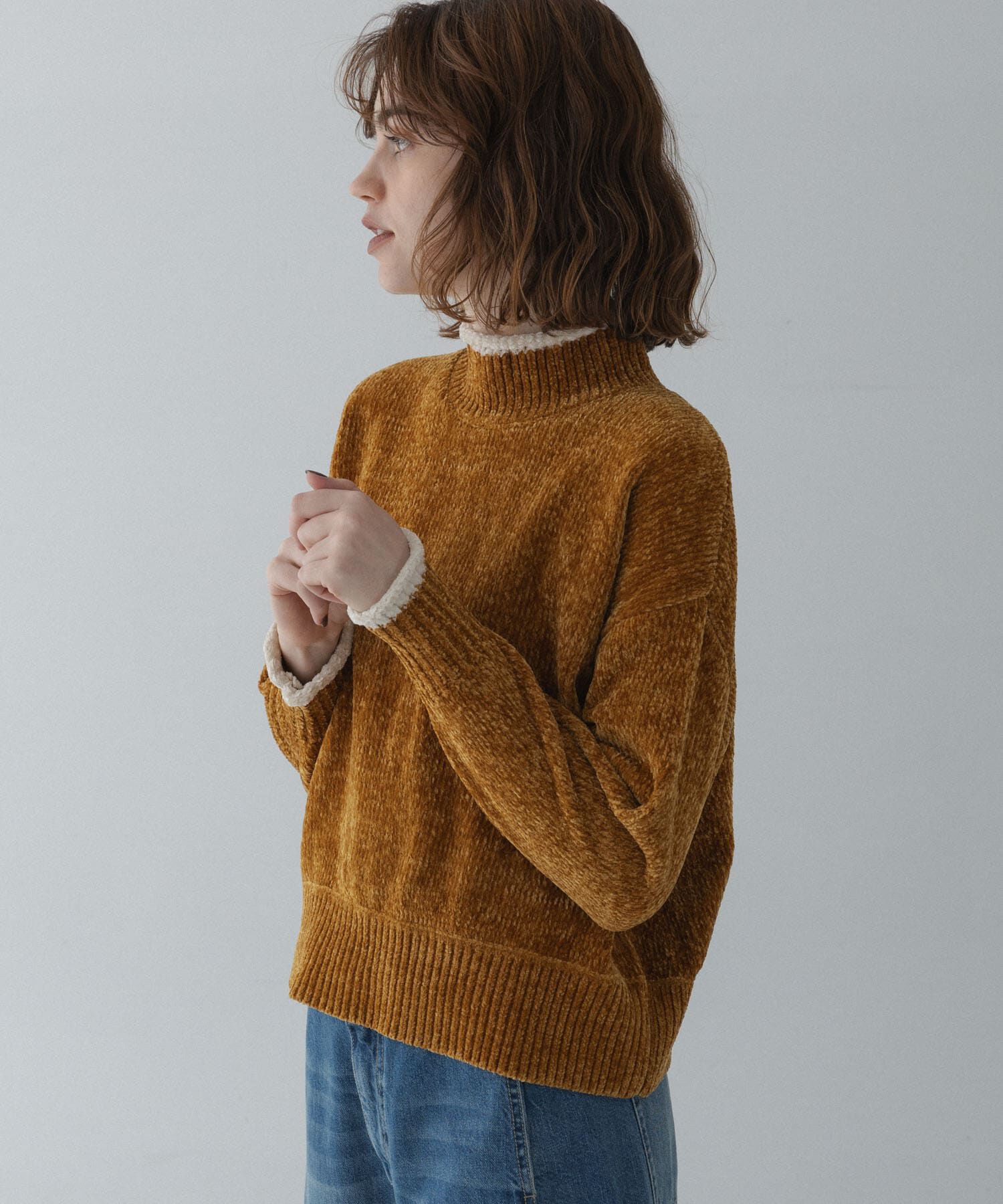 Sonny Label 「モールヤーンハイネックニットプルオーバー」|ニット・セーター|