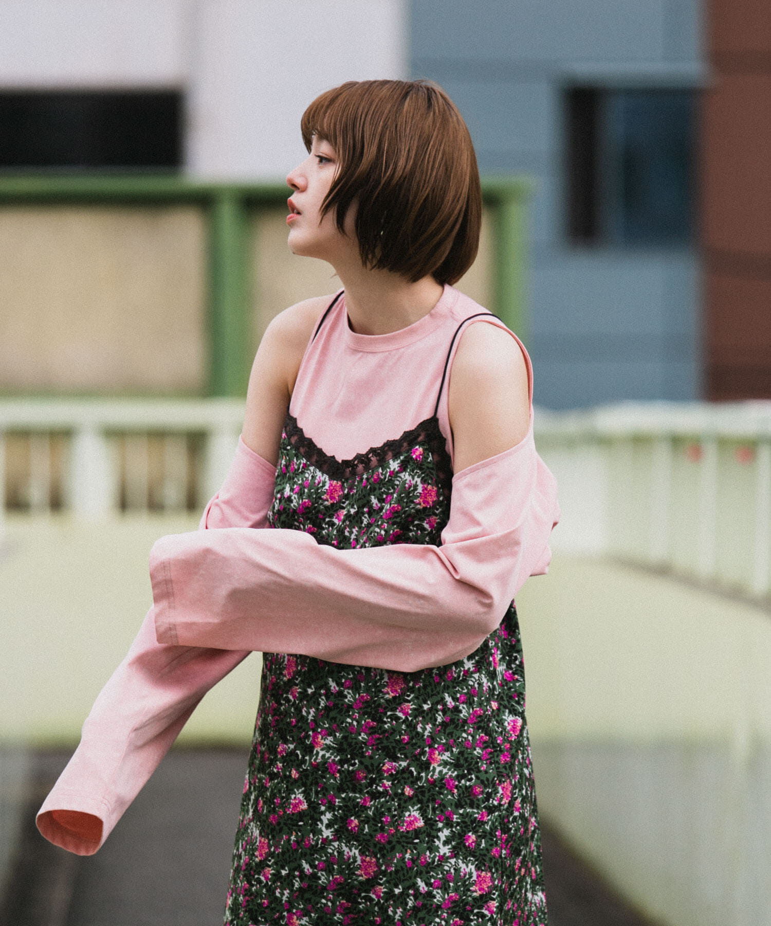  「2WAYバックリボンカットソー」|Tシャツ・カットソー|
