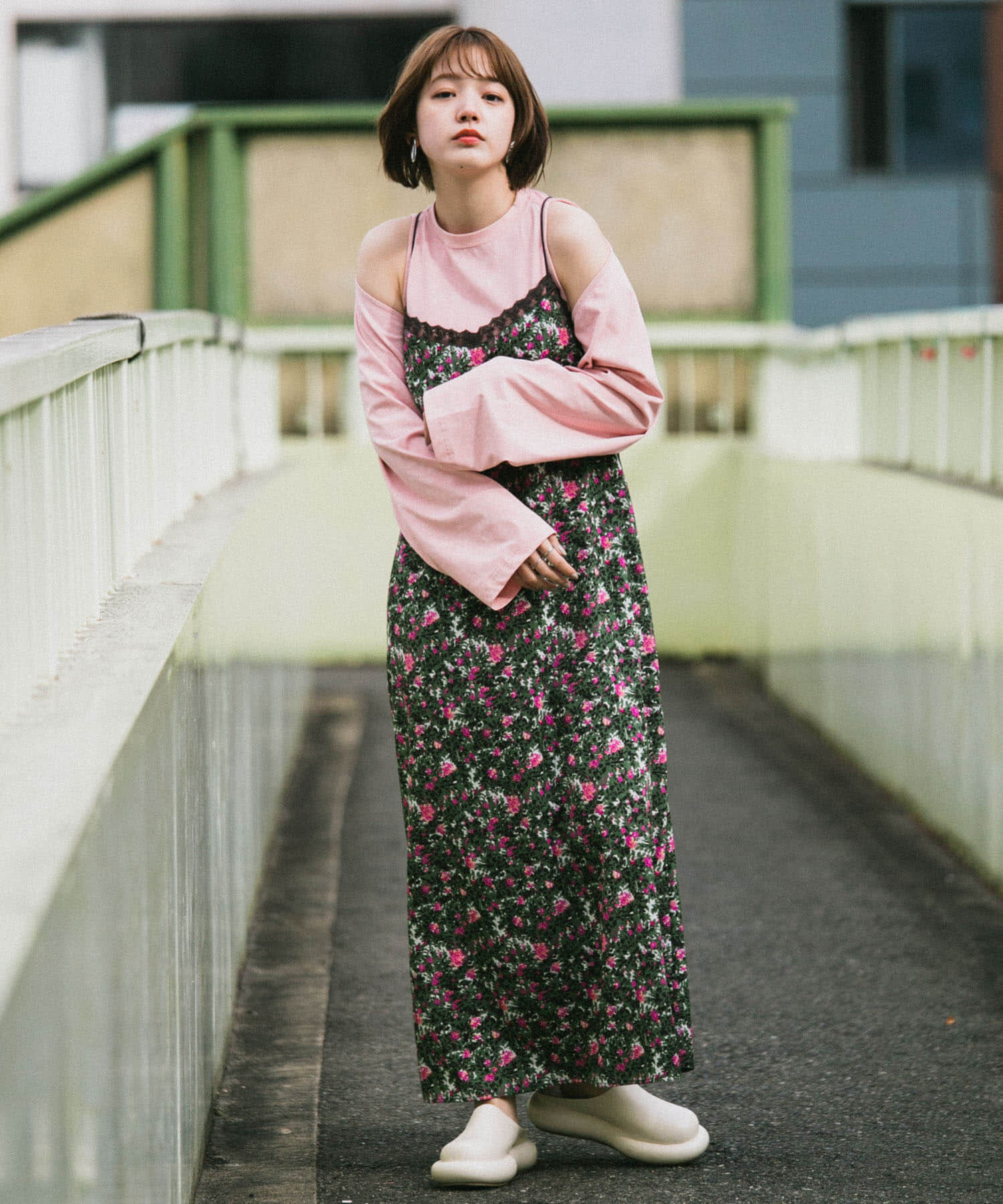  「2WAYバックリボンカットソー」|Tシャツ・カットソー|