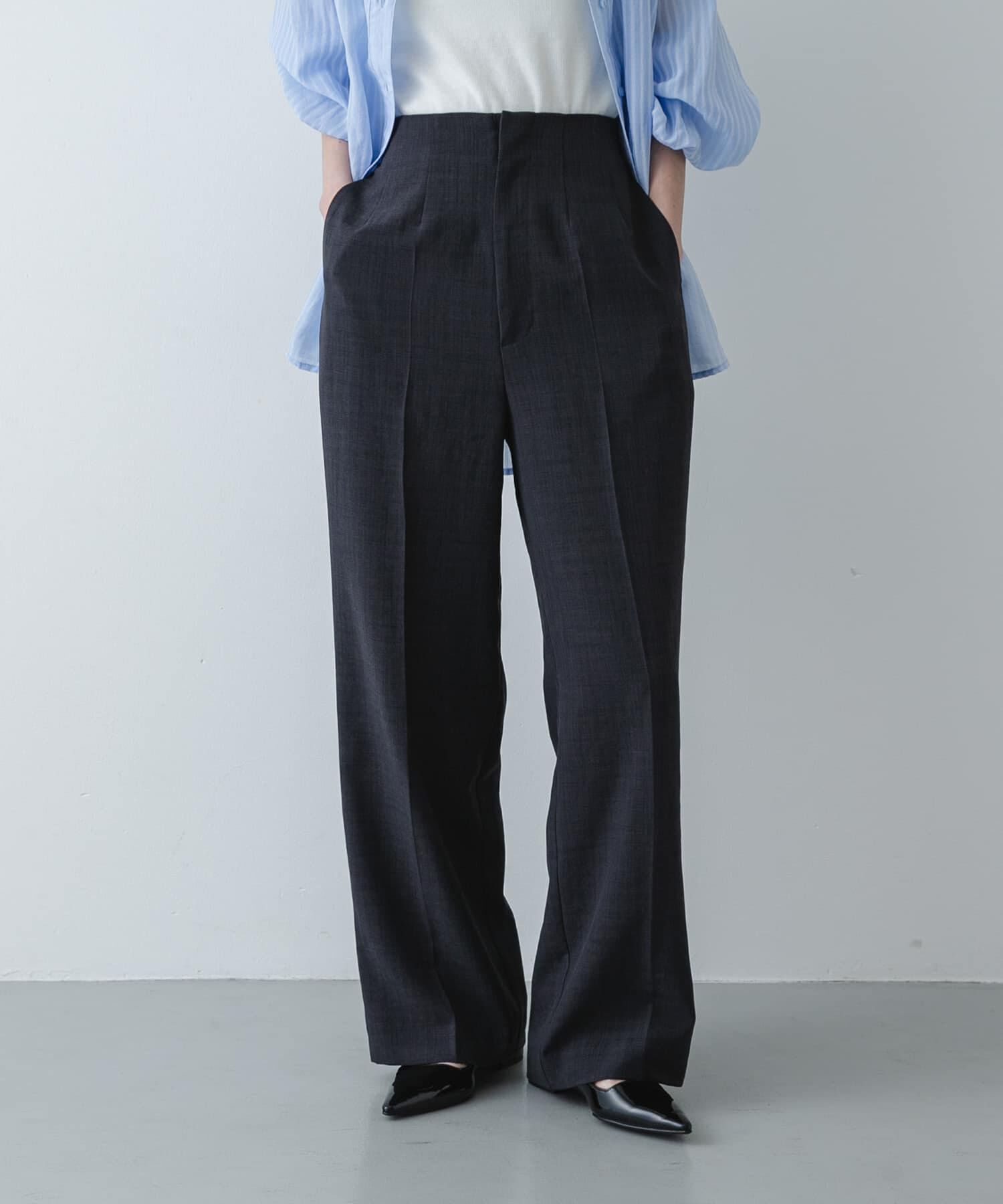 SENSE OF PLACE by URBAN RESEARCH「『UR TECH DRYLUXE』リネンライクワイドパンツ」|その他|