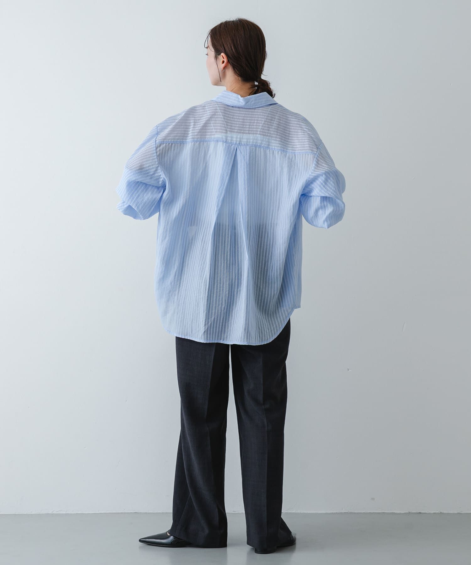 SENSE OF PLACE by URBAN RESEARCH「『UR TECH DRYLUXE』リネンライクワイドパンツ」|その他|