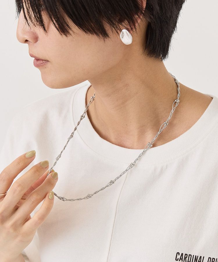 AMERICAN HOLIC「【ステンレス】タングルドチェーンネックレス」|ネックレス|