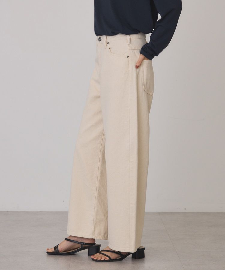 AMERICAN HOLIC「シンチバックカーブデニムパンツ」|デニム|
