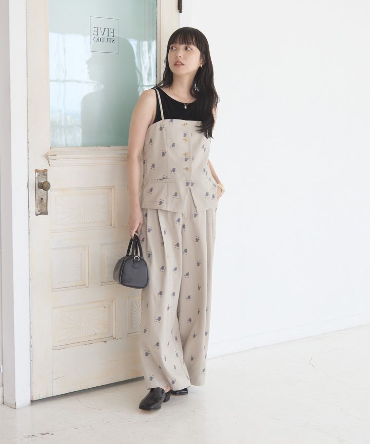 AMERICAN HOLIC「フラワー柄刺繍パンツ」|その他|