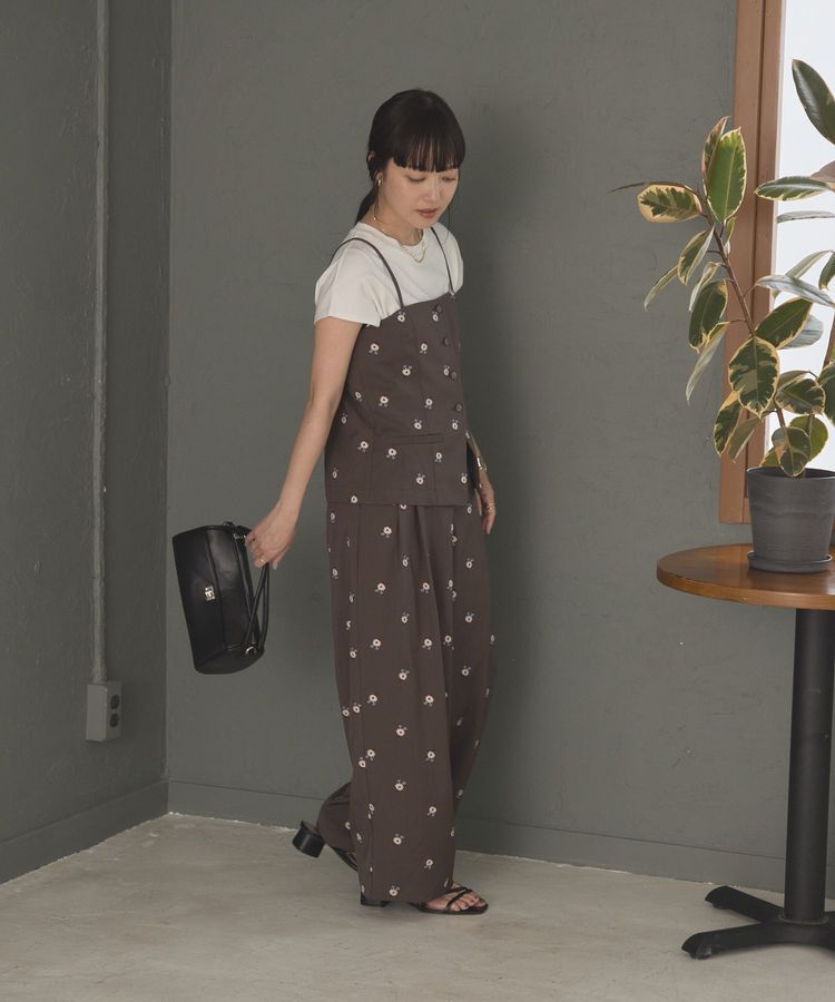 AMERICAN HOLIC「フラワー柄刺繍パンツ」|その他|