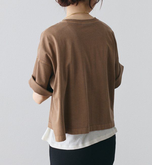  「【リバイバル/新色追加】スーピマコットンBIGロゴショートTシャツ」|プルオーバー|