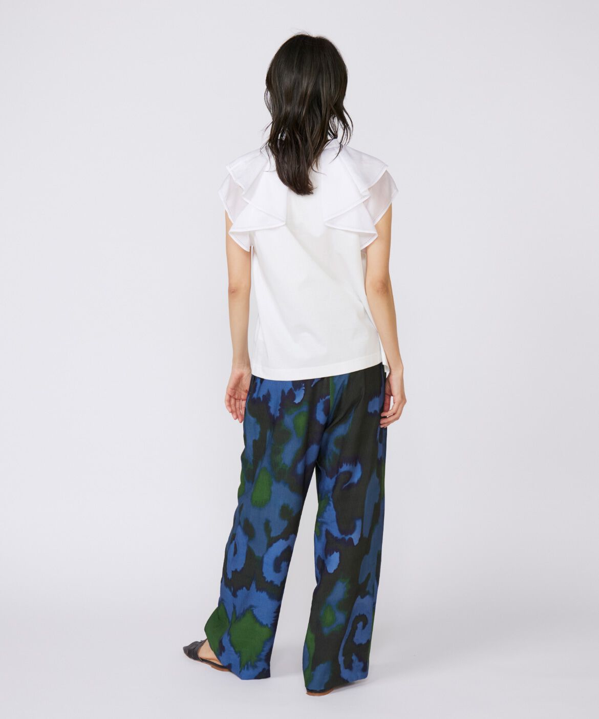 INED「《大きいサイズ》プリントパンツ《la veille by SUPERIOR CLOSET》」|その他|