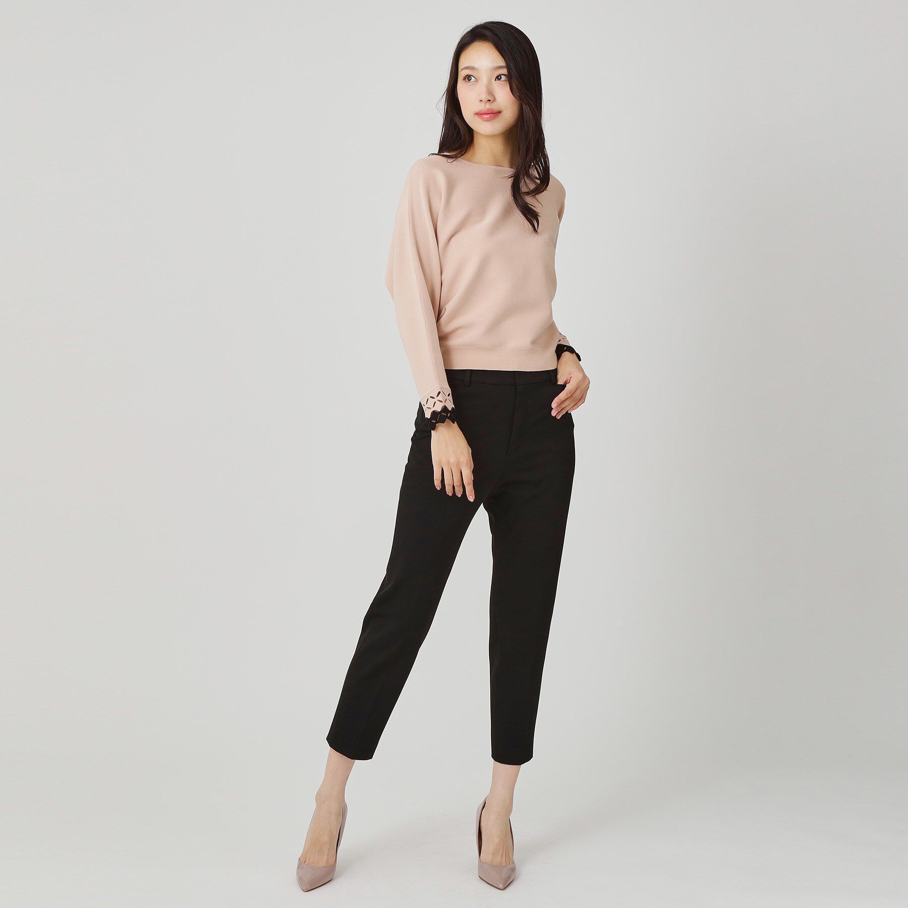 COUP DE CHANCE「【手洗い可／日本製／ストレッチ】定番センタープレス入りパンツ」|その他|