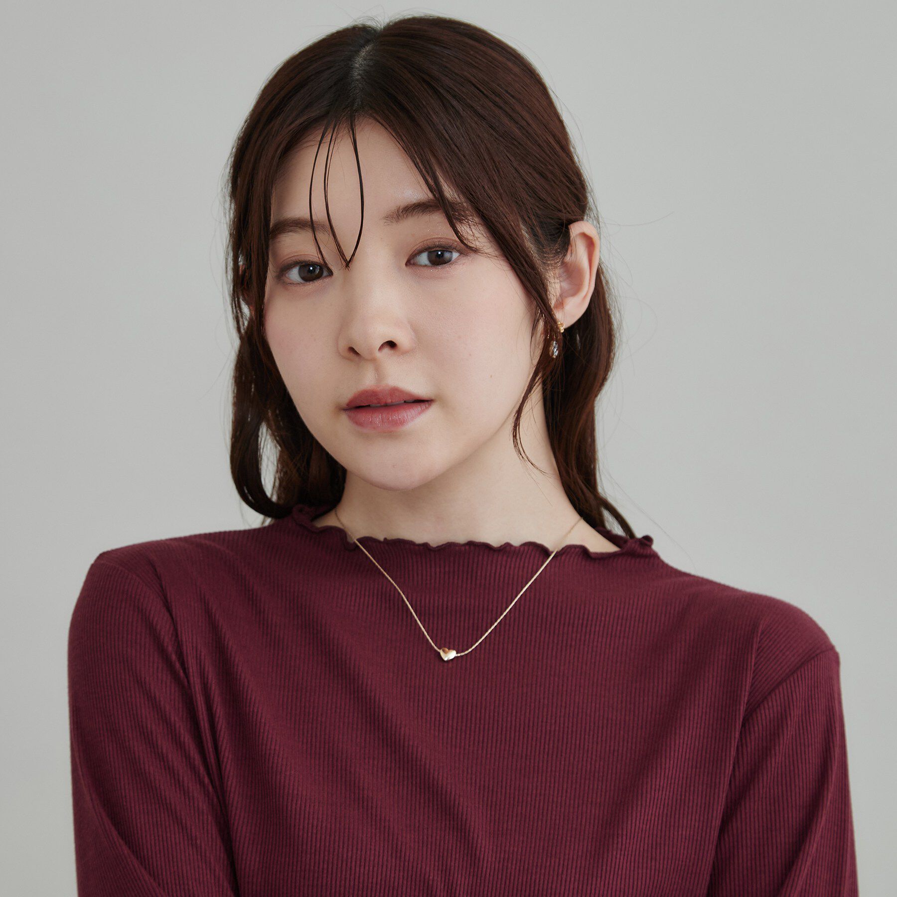 Couture broach「ハートモチーフネックレス」|ネックレス|