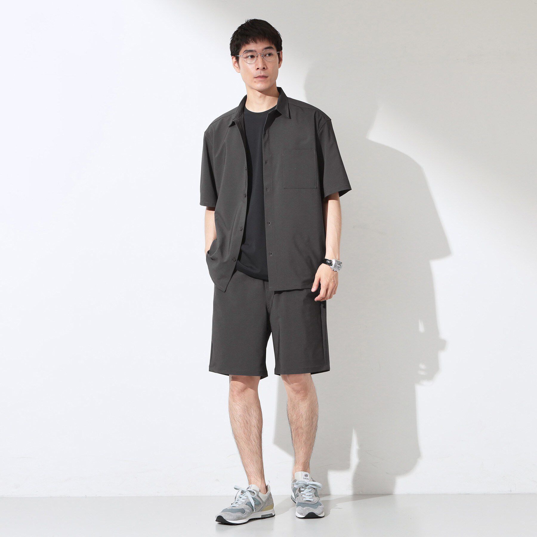 THE SHOP TK「クールウェザー リラクシーイージーショートパンツ 接触冷感／洗濯機OK／ベルト要らず／セットアップ可」|その他|