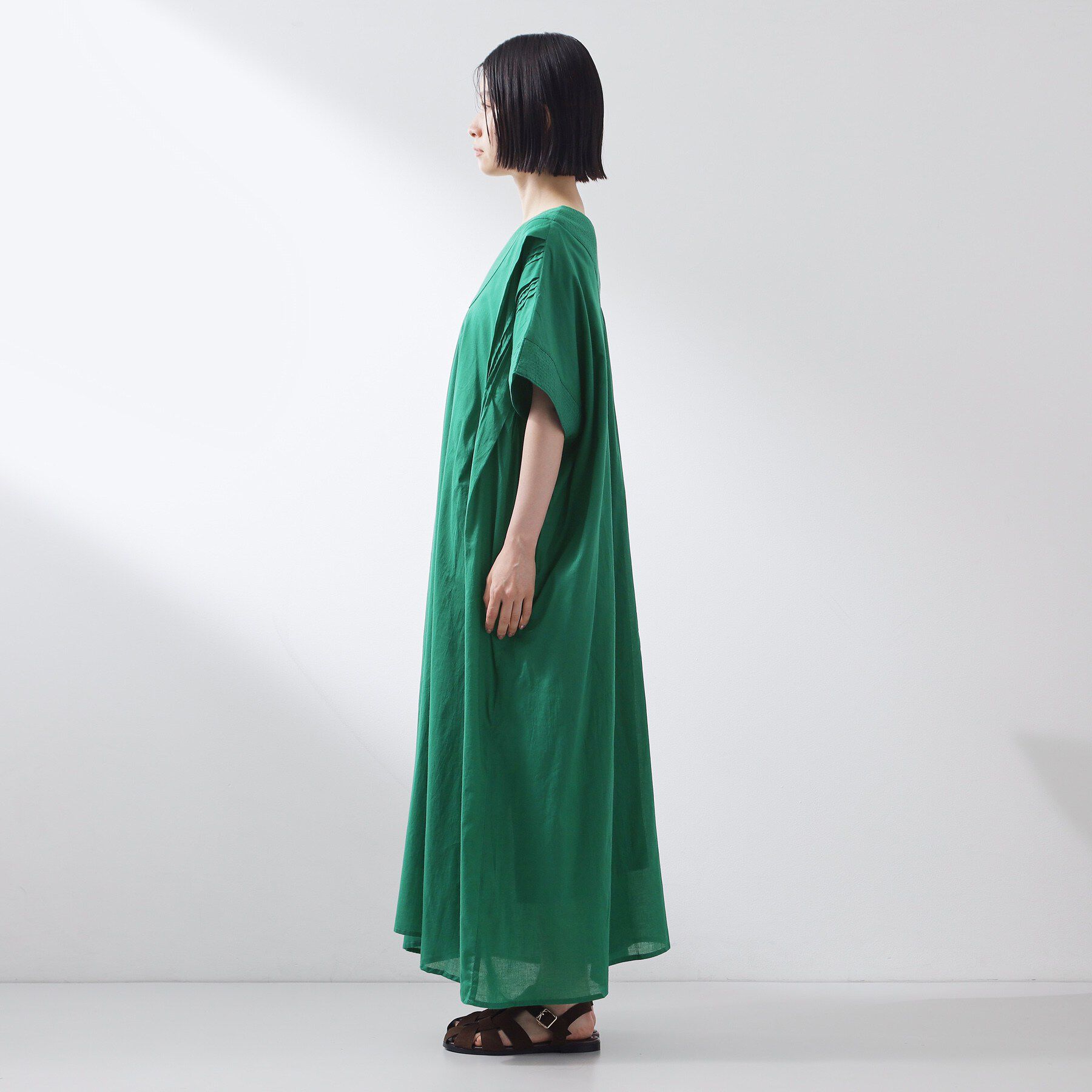 THE SHOP TK「ゆるラク カフタン風ロングワンピース」|ワンピース|