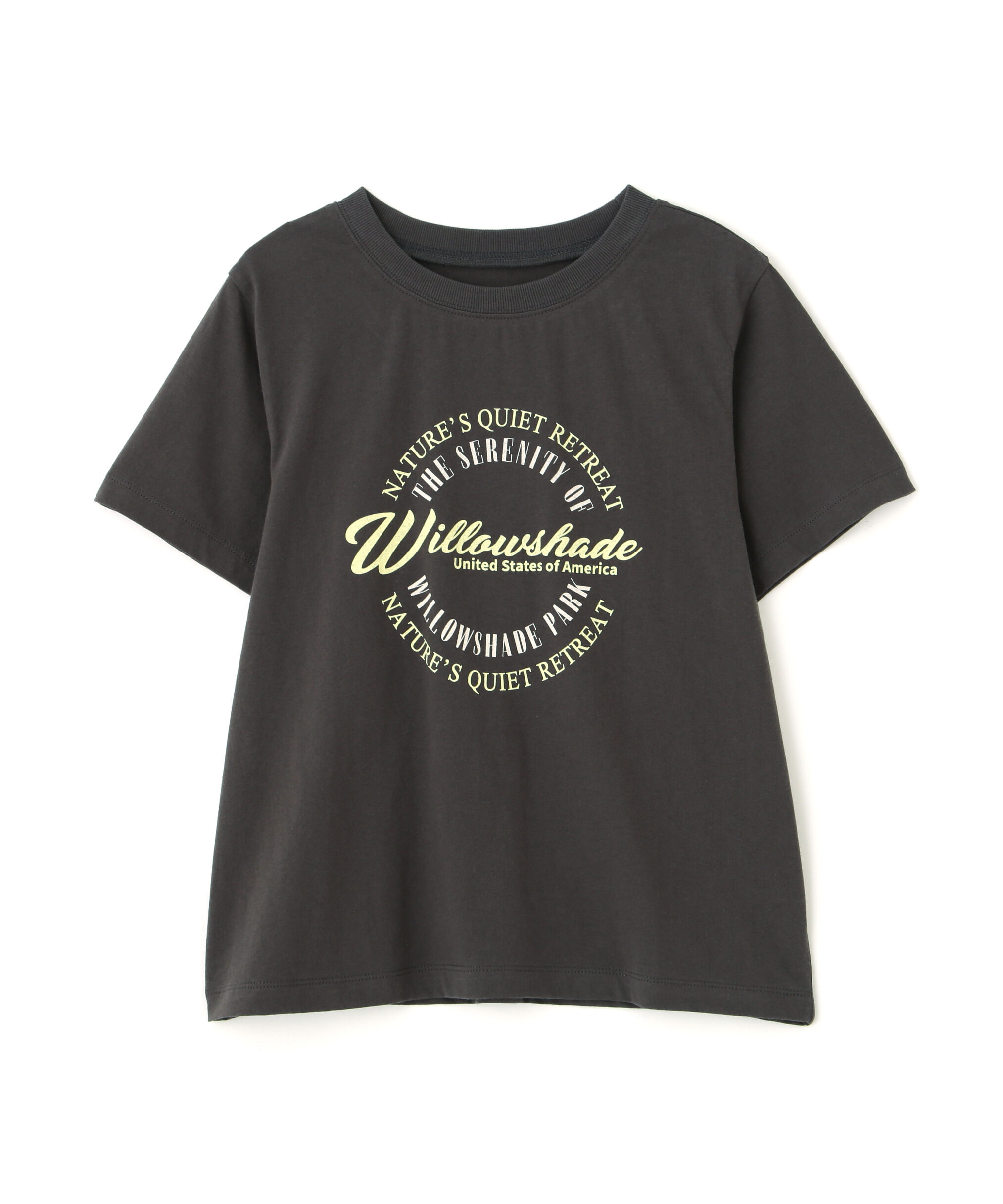  「サークルロゴプリントTシャツ」|Tシャツ・カットソー|
